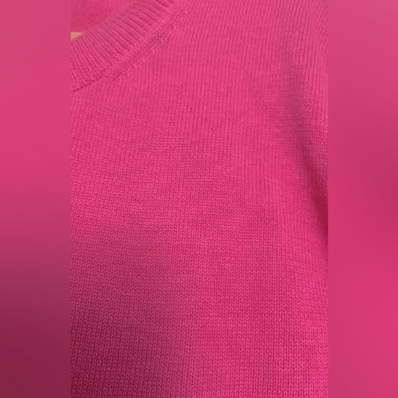 J. Crew Crewcuts Pink Button Down Cotton Cardigan Sweater Size 10 - Picture 2 of 7